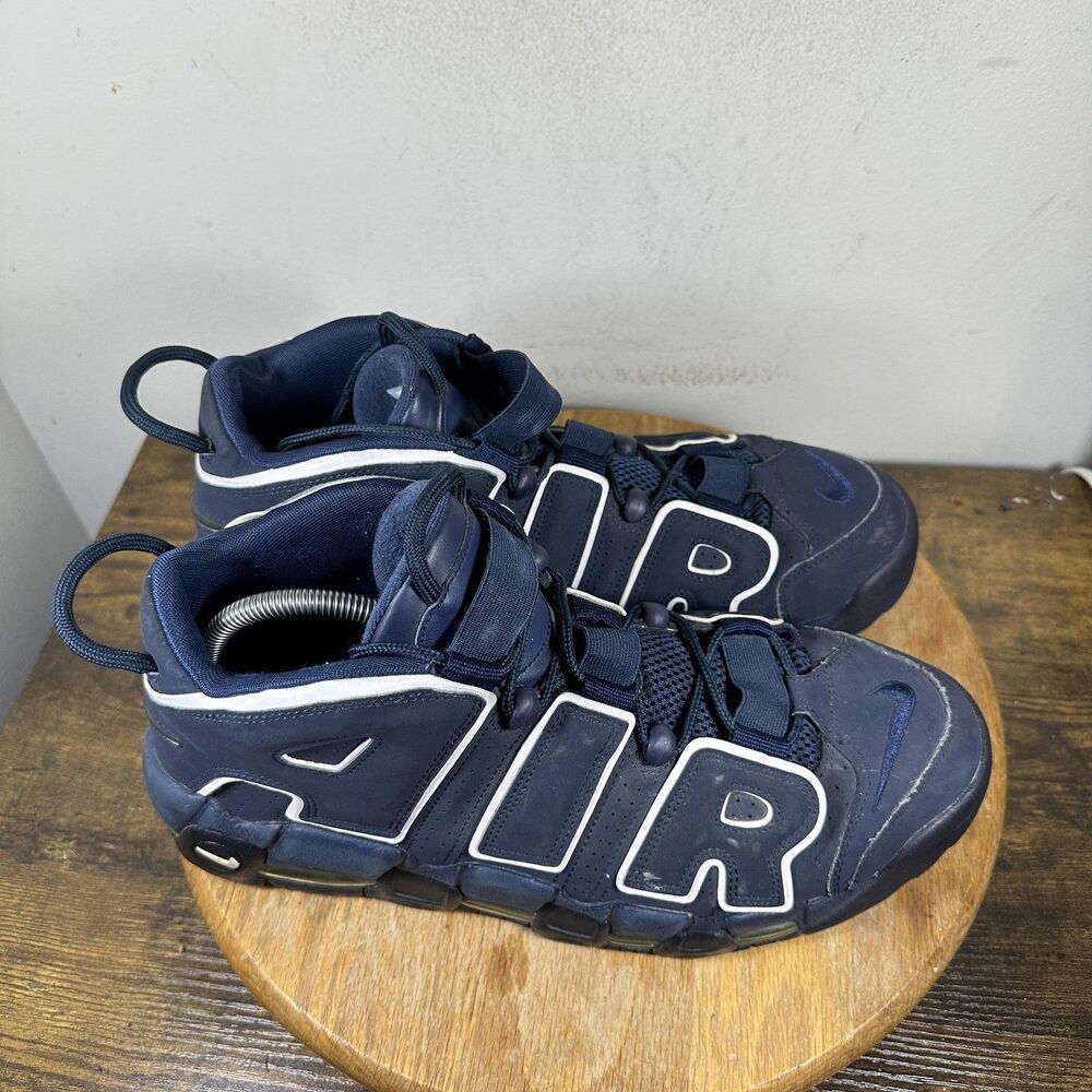 Nike Air More Uptempo Shoes Mens Size 13 Basketball 921948-400 Sneakers
